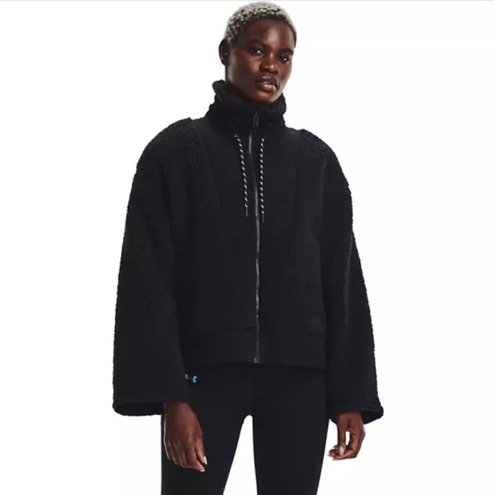 NWT ❤️ Under Armour Legacy Sherpa Full-Zip Jacket, Women's size M